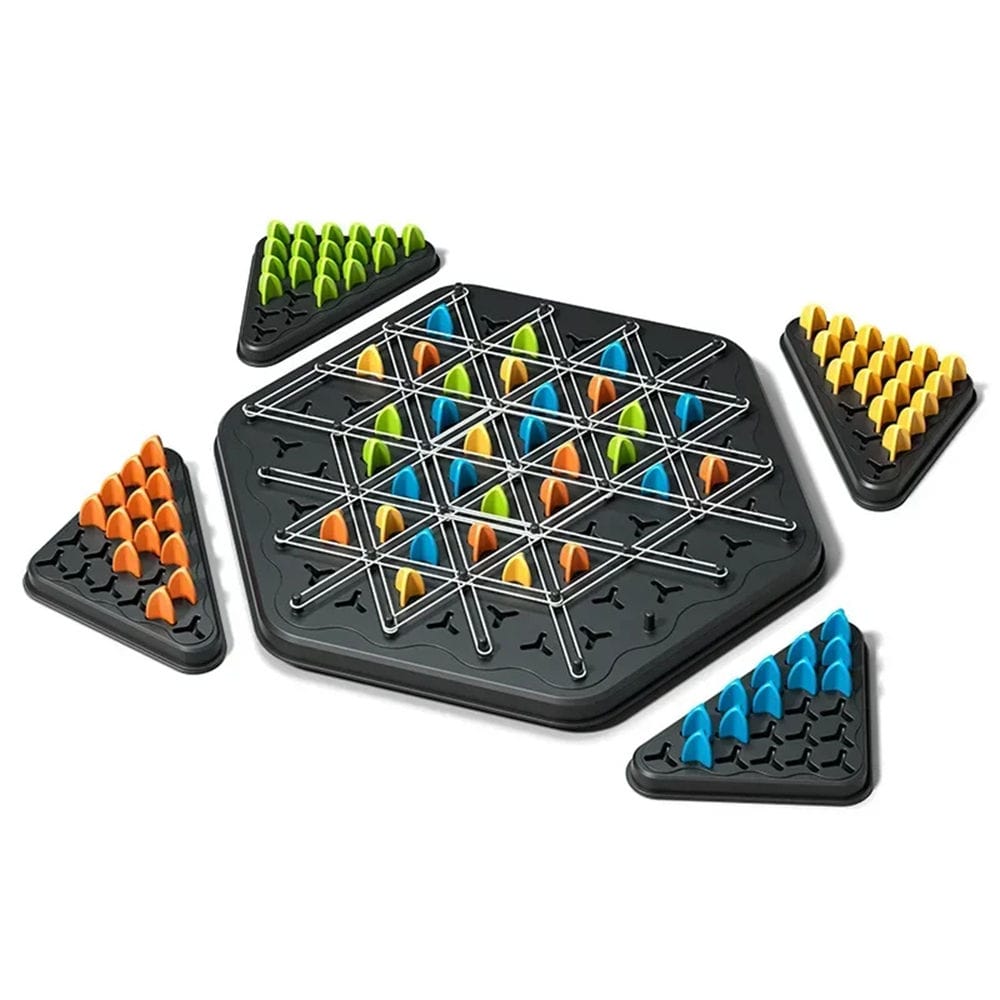 Chain Chess Strategy Board Game for Kids | Family Fun & Logic Puzzle