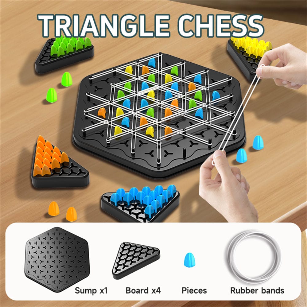 Chain Chess Strategy Board Game for Kids | Family Fun & Logic Puzzle - Image 4