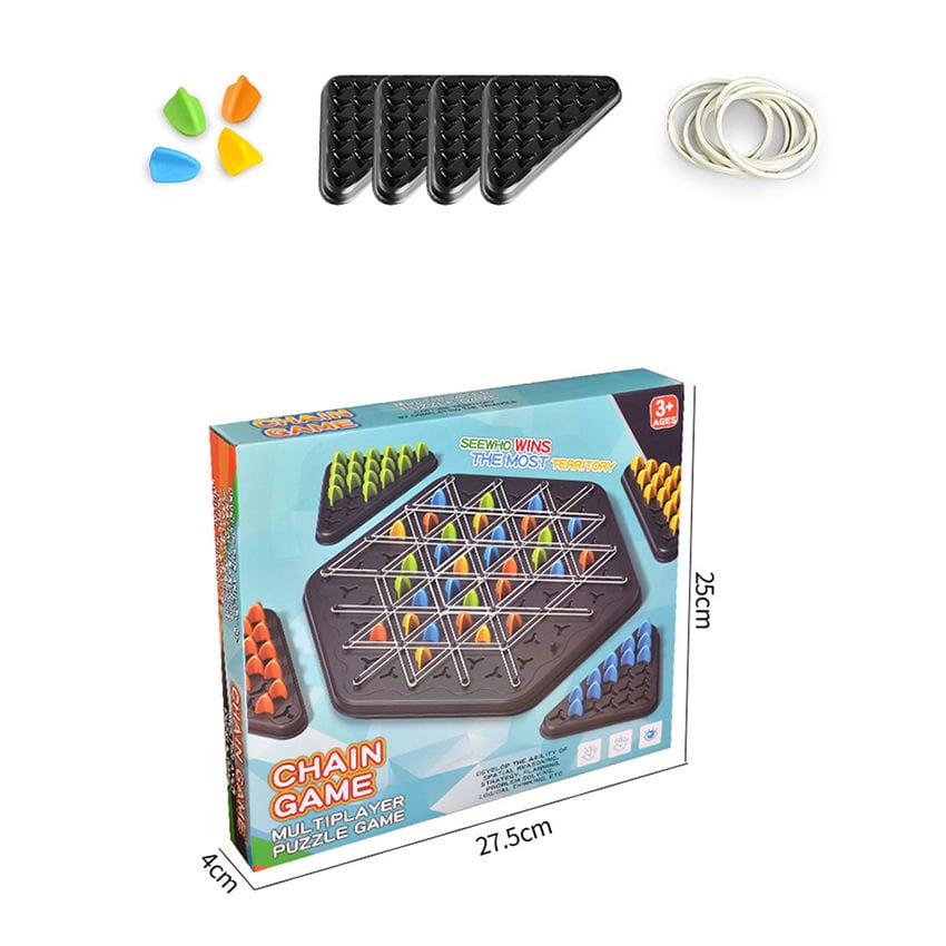 Chain Chess Strategy Board Game for Kids | Family Fun & Logic Puzzle - Image 5