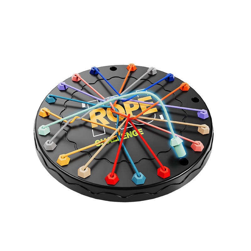Rope Challenge Logic Puzzle | Brain Teaser Toy for Kids & Adults