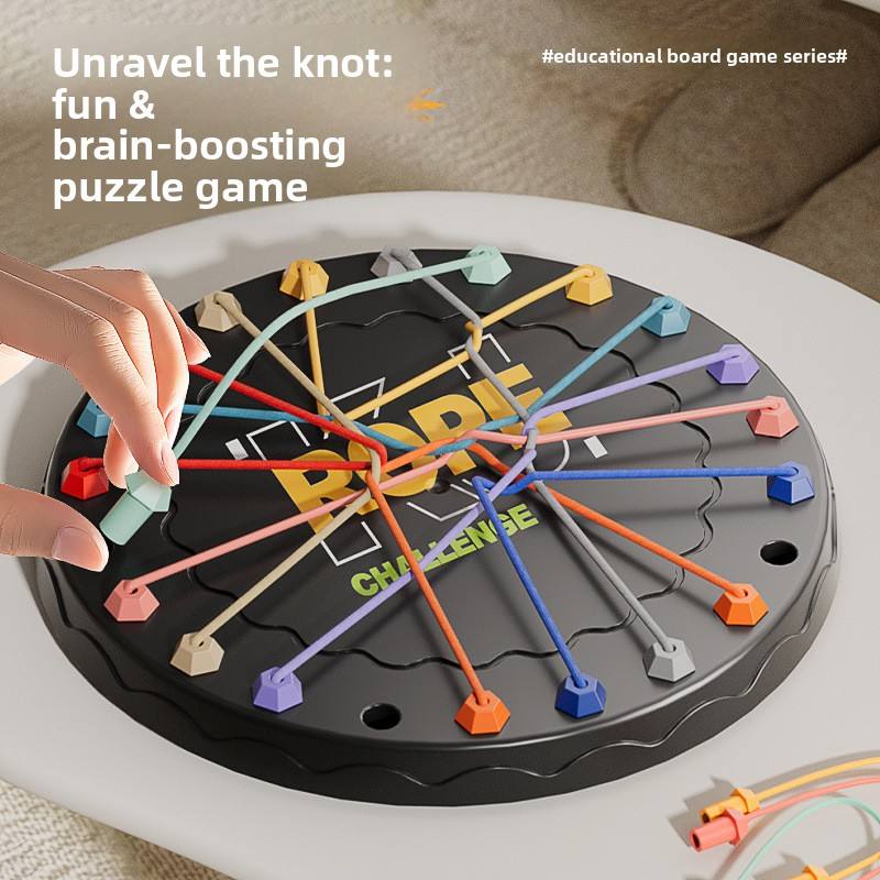 Rope Challenge Logic Puzzle | Brain Teaser Toy for Kids & Adults - Image 3